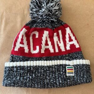 Canada Knit Pom-Pom Hat olympics Hudson Bay